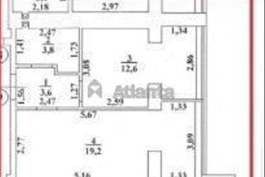 1-комнатная квартира по адресу ул. Плиева (площадь 39,2 м²) - imageAlt 14 1-комнатная квартира по адресу ул. Плиева (площадь 39,2 м²) - Atlanta.ua - imageAlt 14
