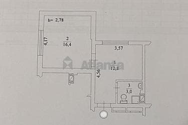 1-комнатная квартира по адресу ул. Вишневая (площадь 32,2 м²) - imageAlt 34 1-комнатная квартира по адресу ул. Вишневая (площадь 32,2 м²) - Atlanta.ua - imageAlt 34