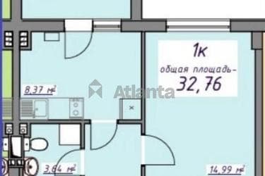 1-кімнатна квартира за адресою вул. Масив 10 (площа 32,8 м²) - фото 15 1-кімнатна квартира за адресою вул. Масив 10 (площа 32,8 м²) - Atlanta.ua - фото 15