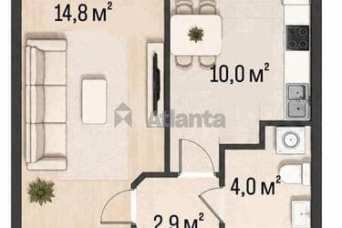 1-комнатная квартира по адресу ул. Львовская (площадь 32,5 м²) - фото 22 1-комнатная квартира по адресу ул. Львовская (площадь 32,5 м²) - Atlanta.ua - фото 22