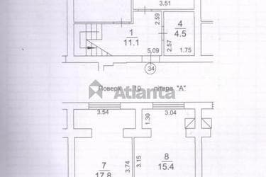 3-комнатная квартира по адресу ул. Каденюка Леонида (площадь 94,5 м²) - imageAlt 48 3-комнатная квартира по адресу ул. Каденюка Леонида (площадь 94,5 м²) - Atlanta.ua - imageAlt 48