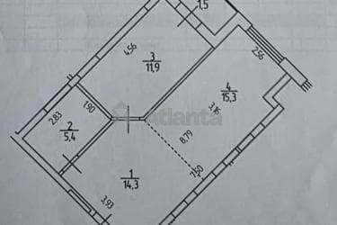 1-комнатная квартира по адресу ул. Дача Ковалевского (площадь 48,4 м²) - фото 16 1-комнатная квартира по адресу ул. Дача Ковалевского (площадь 48,4 м²) - Atlanta.ua - фото 16