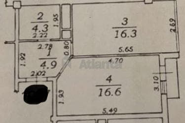 1-комнатная квартира по адресу ул. Жемчужная (площадь 42,6 м²) - imageAlt 14 1-комнатная квартира по адресу ул. Жемчужная (площадь 42,6 м²) - Atlanta.ua - imageAlt 14