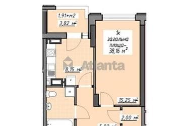 1-комнатная квартира по адресу Старосенная пл. (площадь 38,2 м²) - imageAlt 10 1-комнатная квартира по адресу Старосенная пл. (площадь 38,2 м²) - Atlanta.ua - imageAlt 10