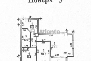 2-кімнатна квартира за адресою вул. Перлинна (площа 58,4 м²) - фото 14 2-кімнатна квартира за адресою вул. Перлинна (площа 58,4 м²) - Atlanta.ua - фото 14