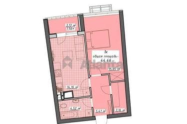 1-кімнатна квартира за адресою Курортний пров. (площа 44,5 м²) - фото 26 1-кімнатна квартира за адресою Курортний пров. (площа 44,5 м²) - Atlanta.ua - фото 26
