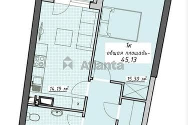 1-комнатная квартира по адресу Курортный пер. (площадь 45 м²) - imageAlt 54 1-комнатная квартира по адресу Курортный пер. (площадь 45 м²) - Atlanta.ua - imageAlt 54