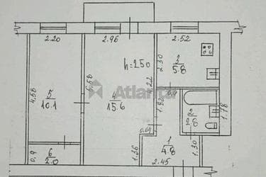 2-кімнатна квартира за адресою вул. Ядова Сергія (площа 42 м²) - фото 12 2-кімнатна квартира за адресою вул. Ядова Сергія (площа 42 м²) - Atlanta.ua - фото 12