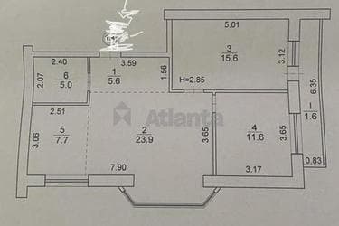 3-комнатная квартира по адресу ул. Валовня Карпа (площадь 71 м²) - imageAlt 48 3-комнатная квартира по адресу ул. Валовня Карпа (площадь 71 м²) - Atlanta.ua - imageAlt 48