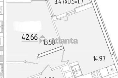 1-комнатная квартира по адресу ул. Краснова (площадь 43 м²) - imageAlt 37 1-комнатная квартира по адресу ул. Краснова (площадь 43 м²) - Atlanta.ua - imageAlt 37
