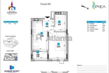 1-комнатная квартира по адресу Волынская ул. (площадь 46,4 м²) - imageAlt 22 1-комнатная квартира по адресу Волынская ул. (площадь 46,4 м²) - Atlanta.ua - imageAlt 22