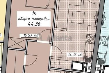 1-кімнатна квартира за адресою Курортний пров. (площа 44,4 м²) - фото 7 1-кімнатна квартира за адресою Курортний пров. (площа 44,4 м²) - Atlanta.ua - фото 7