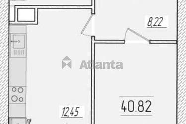 2-комнатная квартира по адресу ул. Краснова (площадь 41 м²) - imageAlt 16 2-комнатная квартира по адресу ул. Краснова (площадь 41 м²) - Atlanta.ua - imageAlt 16