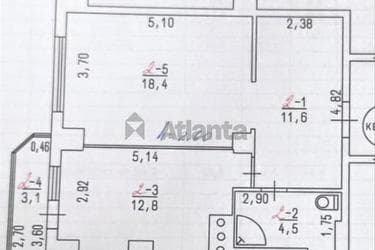 1-комнатная квартира по адресу ул. Бувалкина Владислава (площадь 50 м²) - imageAlt 34 1-комнатная квартира по адресу ул. Бувалкина Владислава (площадь 50 м²) - Atlanta.ua - imageAlt 34