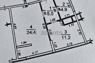 1-комнатная квартира по адресу ул. Каманина (площадь 47,4 м²) - фото 18 1-комнатная квартира по адресу ул. Каманина (площадь 47,4 м²) - Atlanta.ua - фото 18