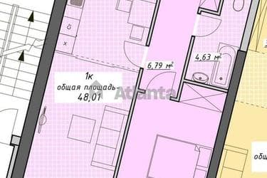 1-комнатная квартира по адресу Курортный пер. (площадь 48 м²) - фото 24 1-комнатная квартира по адресу Курортный пер. (площадь 48 м²) - Atlanta.ua - фото 24