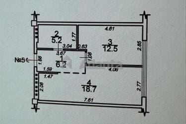 1-комнатная квартира по адресу ул. Авдеева-черноморского (площадь 42,6 м²) - imageAlt 16 1-комнатная квартира по адресу ул. Авдеева-черноморского (площадь 42,6 м²) - Atlanta.ua - imageAlt 16