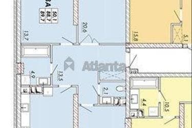 3-комнатная квартира по адресу Овидиопольская дор. (площадь 89,7 м²) - фото 16 3-комнатная квартира по адресу Овидиопольская дор. (площадь 89,7 м²) - Atlanta.ua - фото 16