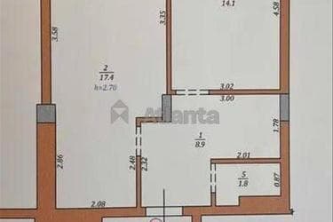 3-кімнатна квартира за адресою вул. Угорська (площа 89,6 м²) - фото 36 3-кімнатна квартира за адресою вул. Угорська (площа 89,6 м²) - Atlanta.ua - фото 36