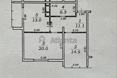2-кімнатна квартира за адресою вул. Сахарова (площа 70 м²) - фото 20 2-кімнатна квартира за адресою вул. Сахарова (площа 70 м²) - Atlanta.ua - фото 20