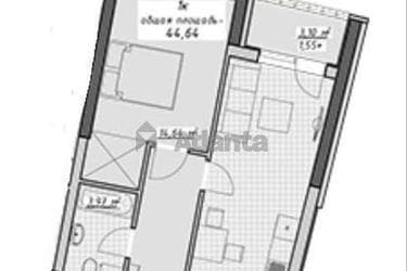 1-комнатная квартира по адресу Курортный пер. (площадь 44,9 м²) - фото 12 1-комнатная квартира по адресу Курортный пер. (площадь 44,9 м²) - Atlanta.ua - фото 12