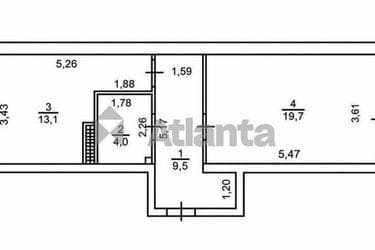 1-кімнатна квартира за адресою вул. Перлинна (площа 55 м²) - фото 14 1-кімнатна квартира за адресою вул. Перлинна (площа 55 м²) - Atlanta.ua - фото 14