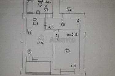 1-комнатная квартира по адресу ул. Зализнична (площадь 42,5 м²) - фото 28 1-комнатная квартира по адресу ул. Зализнична (площадь 42,5 м²) - Atlanta.ua - фото 28