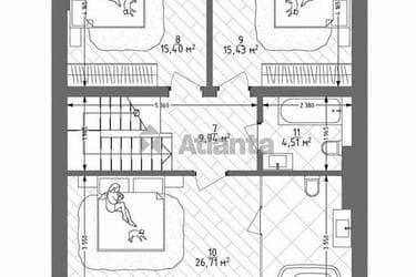 Дом по адресу ул. Грушевского (площадь 177 м²) - imageAlt 11 Дом по адресу ул. Грушевского (площадь 177 м²) - Atlanta.ua - imageAlt 11
