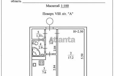 1-комнатная квартира по адресу ул. Достоинства (площадь 28 м²) - фото 32 1-комнатная квартира по адресу ул. Достоинства (площадь 28 м²) - Atlanta.ua - фото 32