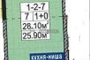 1-кімнатна квартира за адресою вул. Бувалкіна Владислава (площа 25,9 м²) - фото 10 1-кімнатна квартира за адресою вул. Бувалкіна Владислава (площа 25,9 м²) - Atlanta.ua - фото 10