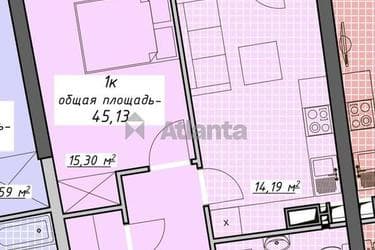 1-комнатная квартира по адресу Курортный пер. (площадь 45 м²) - фото 40 1-комнатная квартира по адресу Курортный пер. (площадь 45 м²) - Atlanta.ua - фото 40