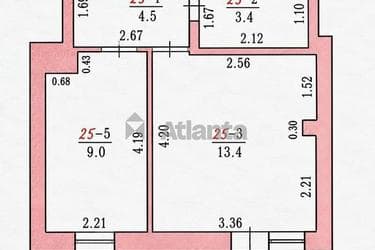 1-кімнатна квартира за адресою вул. Торгова (площа 30,9 м²) - фото 29 1-кімнатна квартира за адресою вул. Торгова (площа 30,9 м²) - Atlanta.ua - фото 29