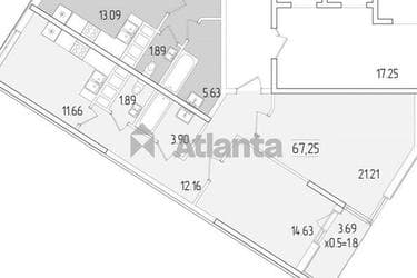 2-комнатная квартира по адресу ул. Краснова (площадь 67,2 м²) - imageAlt 32 2-комнатная квартира по адресу ул. Краснова (площадь 67,2 м²) - Atlanta.ua - imageAlt 32