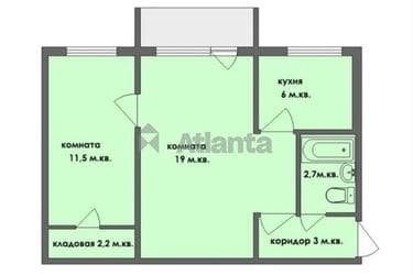 2-комнатная квартира по адресу ул. Довженко (площадь 43 м²) - imageAlt 24 2-комнатная квартира по адресу ул. Довженко (площадь 43 м²) - Atlanta.ua - imageAlt 24