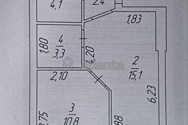 1-комнатная квартира по адресу ул. Профсоюзная (площадь 38,7 м²) - imageAlt 12 1-комнатная квартира по адресу ул. Профсоюзная (площадь 38,7 м²) - Atlanta.ua - imageAlt 12