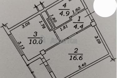 1-комнатная квартира по адресу ул. Марсельская (площадь 38 м²) - imageAlt 14 1-комнатная квартира по адресу ул. Марсельская (площадь 38 м²) - Atlanta.ua - imageAlt 14