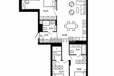 3-комнатная квартира по адресу Пасечная ул. (площадь 124,5 м²) - фото 12 3-комнатная квартира по адресу Пасечная ул. (площадь 124,5 м²) - Atlanta.ua - фото 12