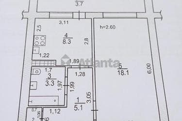 1-комнатная квартира по адресу ул. Ядова Сергея (площадь 39 м²) - imageAlt 20 1-комнатная квартира по адресу ул. Ядова Сергея (площадь 39 м²) - Atlanta.ua - imageAlt 20