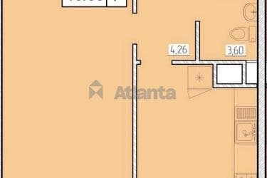 1-комнатная квартира по адресу ул. Жемчужная (площадь 45 м²) - imageAlt 26 1-комнатная квартира по адресу ул. Жемчужная (площадь 45 м²) - Atlanta.ua - imageAlt 26
