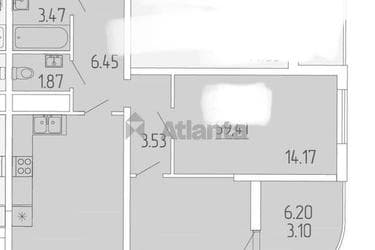 2-комнатная квартира по адресу ул. Краснова (площадь 60 м²) - фото 38 2-комнатная квартира по адресу ул. Краснова (площадь 60 м²) - Atlanta.ua - фото 38