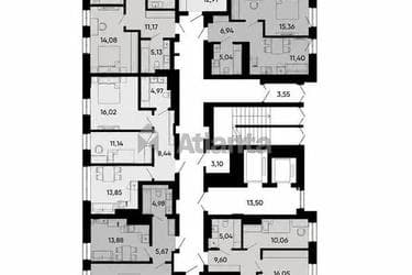 1-комнатная квартира по адресу ул. Леннона Джона (площадь 38,9 м²) - imageAlt 14 1-комнатная квартира по адресу ул. Леннона Джона (площадь 38,9 м²) - Atlanta.ua - imageAlt 14
