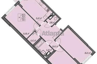 3-кімнатна квартира за адресою вул. Одеська (площа 80 м²) - фото 58 3-кімнатна квартира за адресою вул. Одеська (площа 80 м²) - Atlanta.ua - фото 58