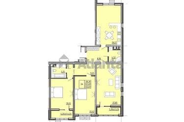3-кімнатна квартира за адресою вул. Франка Івана (площа 132,0 м²) - фото 9 3-кімнатна квартира за адресою вул. Франка Івана (площа 132,0 м²) - Atlanta.ua - фото 9