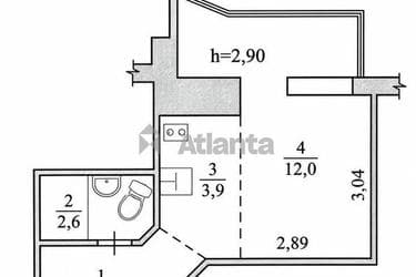 1-комнатная квартира по адресу Люстдорфская дор. (площадь 22,3 м²) - imageAlt 28 1-комнатная квартира по адресу Люстдорфская дор. (площадь 22,3 м²) - Atlanta.ua - imageAlt 28