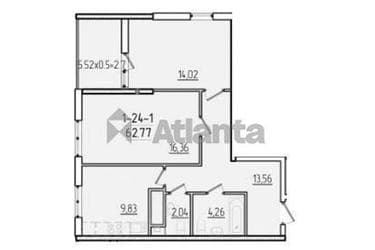 2-комнатная квартира по адресу ул. Краснова (площадь 62,5 м²) - imageAlt 9 2-комнатная квартира по адресу ул. Краснова (площадь 62,5 м²) - Atlanta.ua - imageAlt 9
