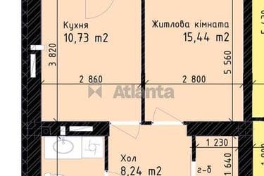 1-комнатная квартира по адресу ул. Промышленная (площадь 45,4 м²) - imageAlt 8 1-комнатная квартира по адресу ул. Промышленная (площадь 45,4 м²) - Atlanta.ua - imageAlt 8
