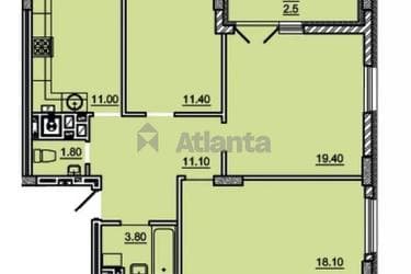 3-кімнатна квартира за адресою вул. Кругла (площа 79,1 м²) - фото 16 3-кімнатна квартира за адресою вул. Кругла (площа 79,1 м²) - Atlanta.ua - фото 16