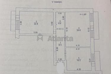 2-кімнатна квартира за адресою вул. 1 травня (площа 78,6 м²) - фото 18 2-кімнатна квартира за адресою вул. 1 травня (площа 78,6 м²) - Atlanta.ua - фото 18