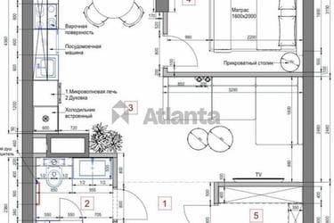1-комнатная квартира по адресу ул. Франко Ивана (площадь 43,3 м²) - фото 24 1-комнатная квартира по адресу ул. Франко Ивана (площадь 43,3 м²) - Atlanta.ua - фото 24