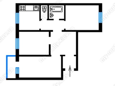 3-кімнатна квартира за адресою Григоренко пр. (площа 74 м²) - фото 27 3-кімнатна квартира за адресою Григоренко пр. (площа 74 м²) - Atlanta.ua - фото 27